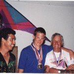 1993 Hawaii Challenge - young JB (19) with Ray Bethell